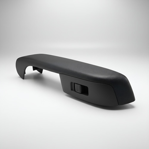 Puxador Com Botão Porta Tras Esquerda Honda Fit 2003 A 2007