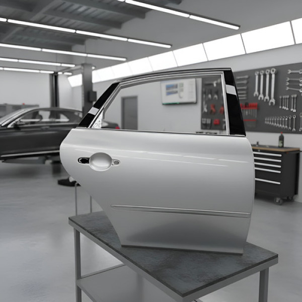 Porta Traseira Direita Hyundai Azera 2007 A 2010 Prata