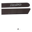 Jogo Friso Lateral Hyundai Hb20 Bronze 2017 A 2019