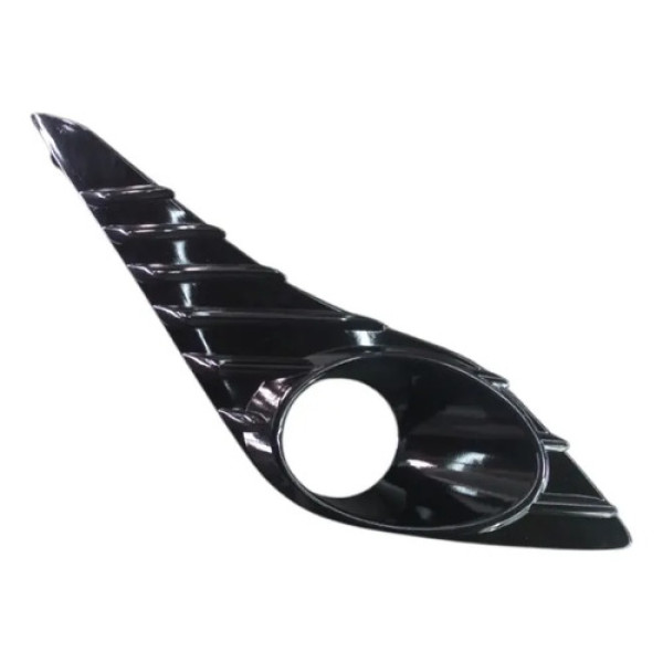 Moldura Farol Milha Direito Yaris Hatch 2019 A 2022 Orig Preto Brilhante Direito