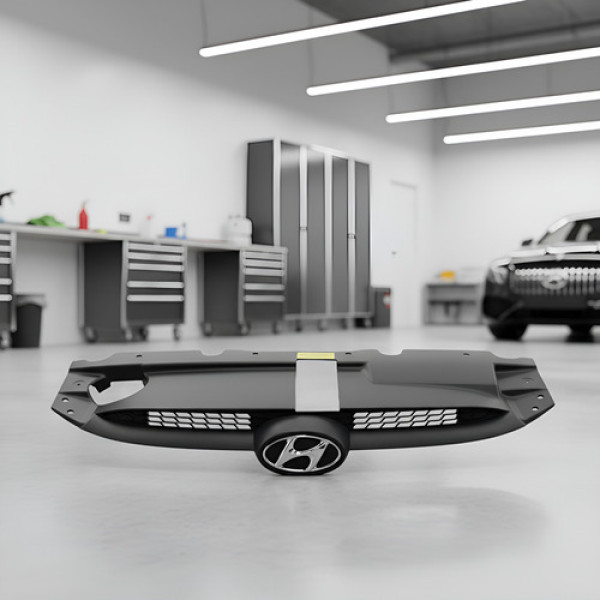 Grade Frontal Superior Hyundai Ix35 2010 A 2015 Preto