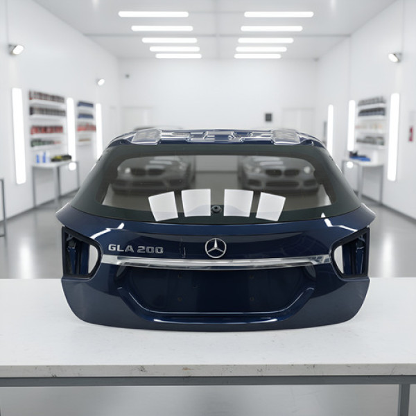 Tampa Traseira Mercedes Gla200 Gla250 2014 A 2019 Azul