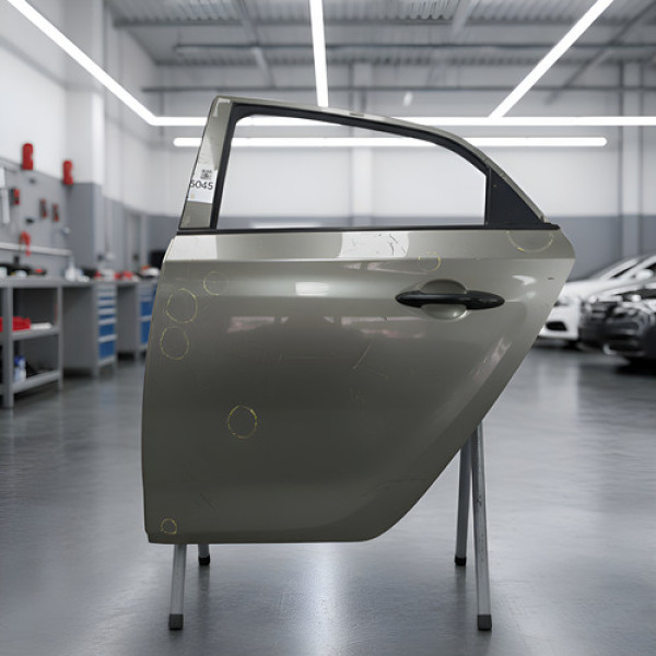 Porta Traseira Esquerda Hyundai Hb20 2013 A 2019 Detalhes Traseira Esquerda Marrom