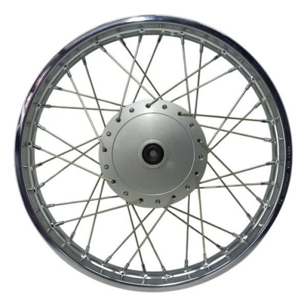 Roda Dianteira Aro 18 Honda Cg 125/ 150/ 160 Original Novo Prata