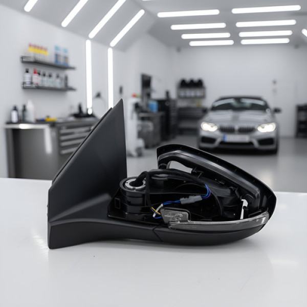 Retrovisor Esquerdo Com Pisca Vw T-cross 2020 A 2022