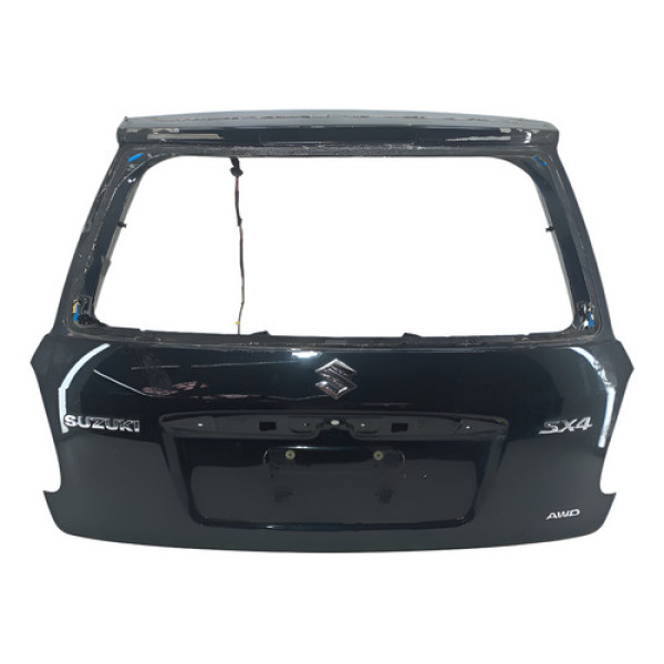 Tampa Traseira Suzuki Sx4 2007 A 2014 Preto