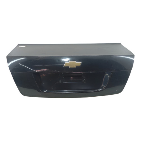 Tampa Traseira Chevrolet Omega Cd 2008 A 2012 Preto