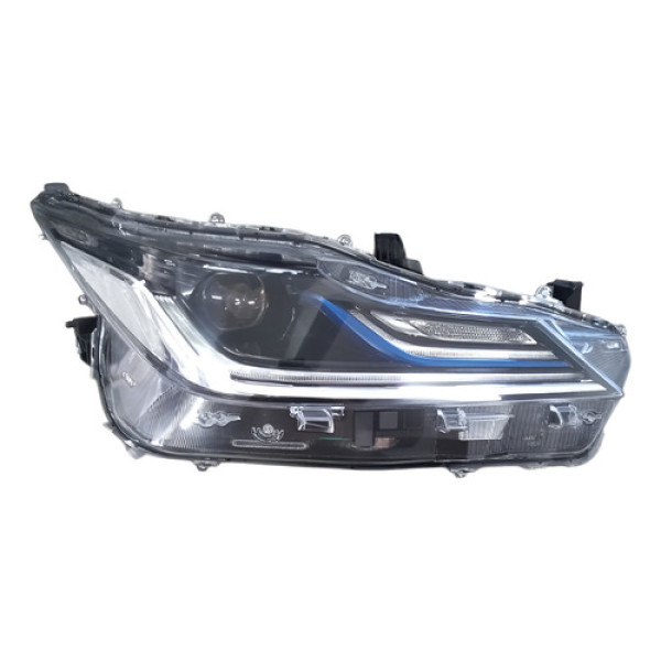 Farol Direito Corolla Altis Friso Azul 2020/ 23 Orig Detalhe Direito/passageiro