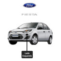 Farol Esquerdo Máscara Negra Ford Fiesta 2010 A 2014 Novo