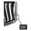 Grade Frontal Parachoque Volvo Xc90 2018 A 2021 Orig Detalhe Preto/ Cromado