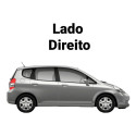 Acabamento Coluna Central Direita Honda Fit 2003 A 2007