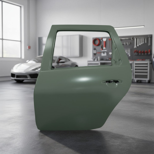 Porta Traseira Esquerda Renault Duster 2012 A 2022 Detalhes - Traseira - Esquerda - Primer