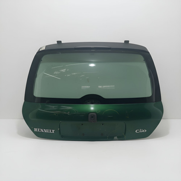 Tampa Traseira Renault Clio Hatch 1999 A 2006 Verde