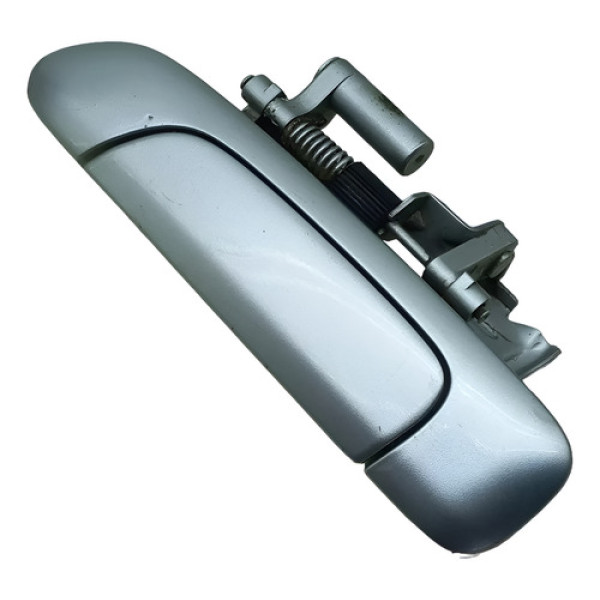 Maçaneta Ext Porta Traseira Esquerda Honda Fit 2003 A 2007 Prata