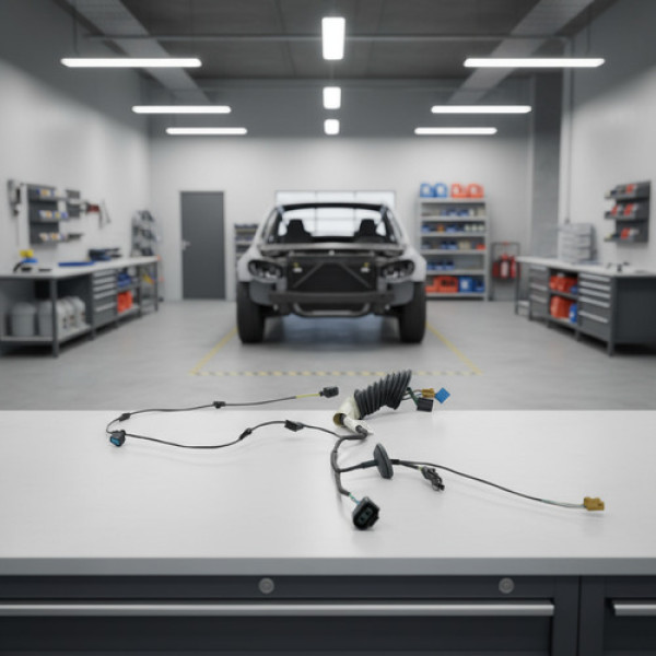 Chicote Porta Traseira Direita Volkswagen Fox 2010 A 2014