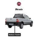 Moldura Parachoque Traseiro Fiat Strada Trekking 2005 A 2012