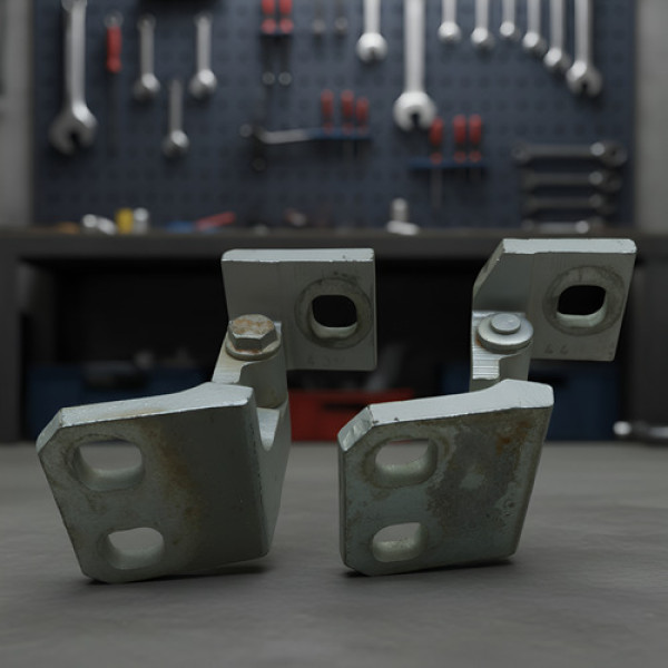 Dobradiças Porta Traseira Direita Uno Sporting 2010 A 2019