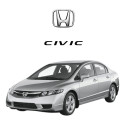 Par Amortecedor Dianteiro Kayaba Honda Civic 2007 A 2011