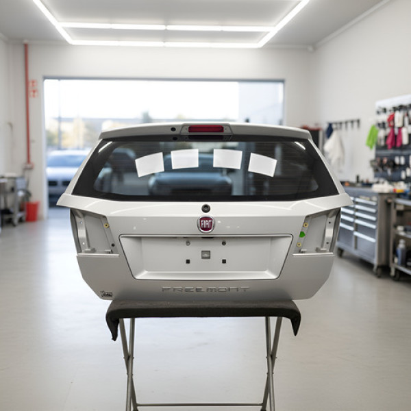 Tampa Traseira Fiat Freemont 2011 A 2016 Prata