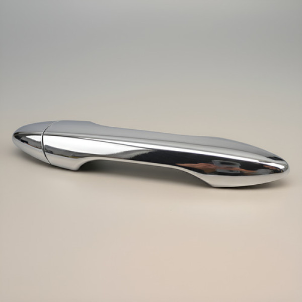 Maçaneta Externa Porta Traseira Esquerda Ix35 2012 A 2017 - Prateado