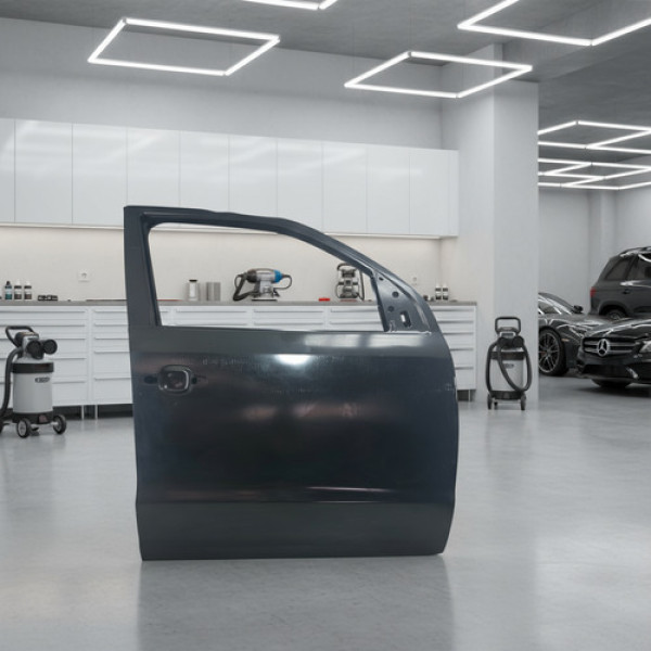 Porta Dianteira Direita Vw Amarok 2010 A 2017 Preto