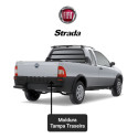 Moldura Parachoque Traseiro Fiat Strada Trekking 2005 A 2012