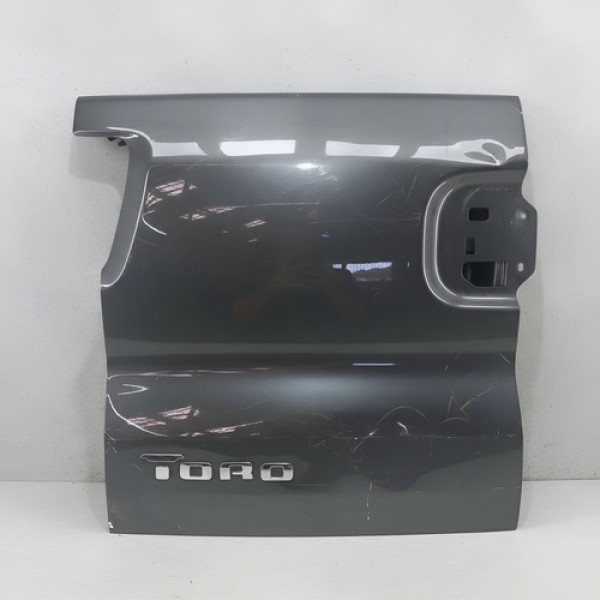 Tampa Traseira Esquerda Fiat Toro 2016 A 2022 Cinza Chumbo