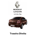 Acabamento Coluna Traseira Direita Renault Logan 2014 A 2021