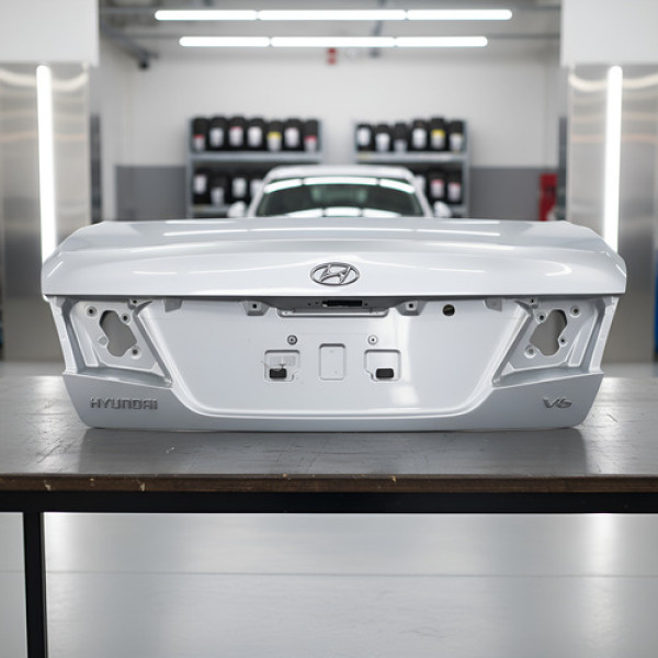 Tampa Traseira Hyundai Azera 2007 A 2010 - Prata