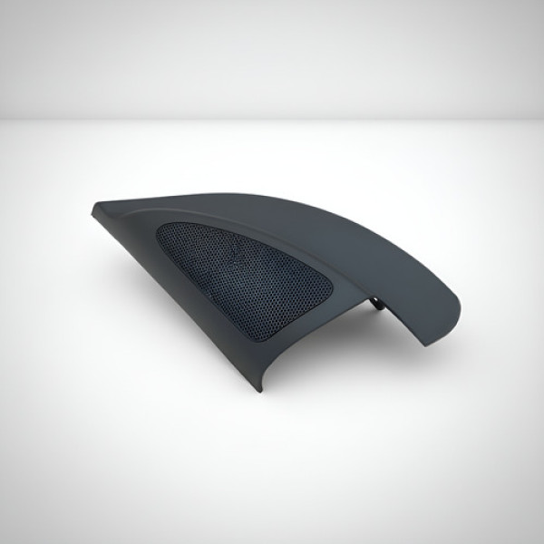 Moldura Interna Retrovisor Esquerdo Hyundai Ix35 2012 A 2017 Preto