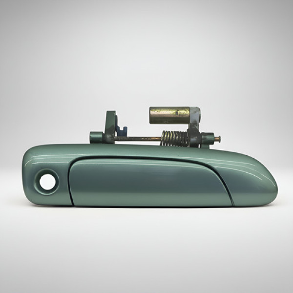 Maçaneta Ext Porta Dianteira Direita Honda Fit 2003 A 2007 Verde