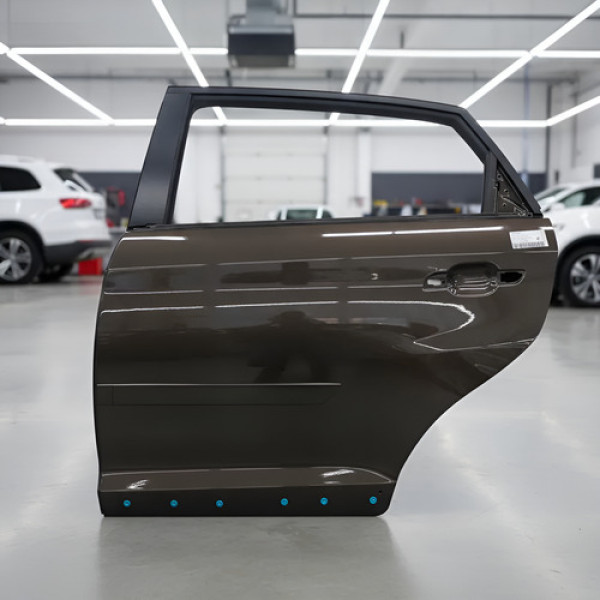 Porta Traseira Esquerda Chery Tiggo 2 2018 A 2021 Traseira Esquerda