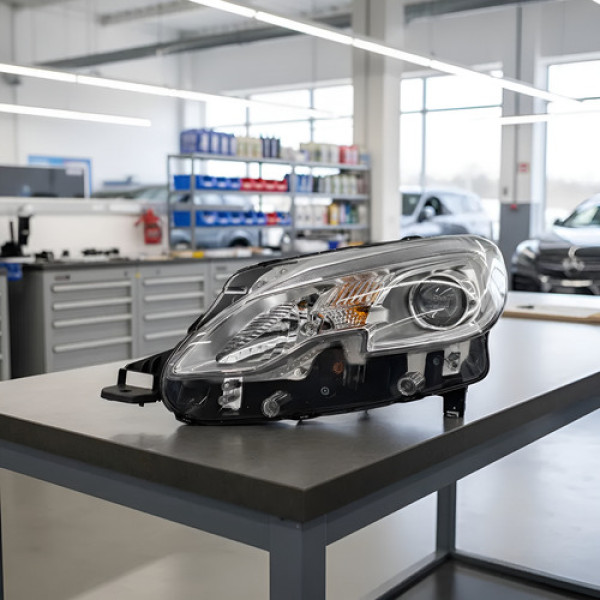 Farol Esquerdo Peugeot 2008 2017 A 2020 Esquerdo/motorista