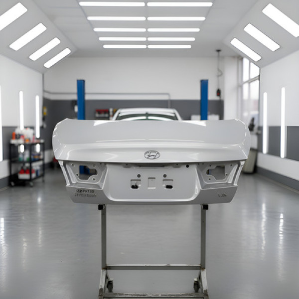 Tampa Traseira Hyundai Azera 2007 A 2010 - Prata