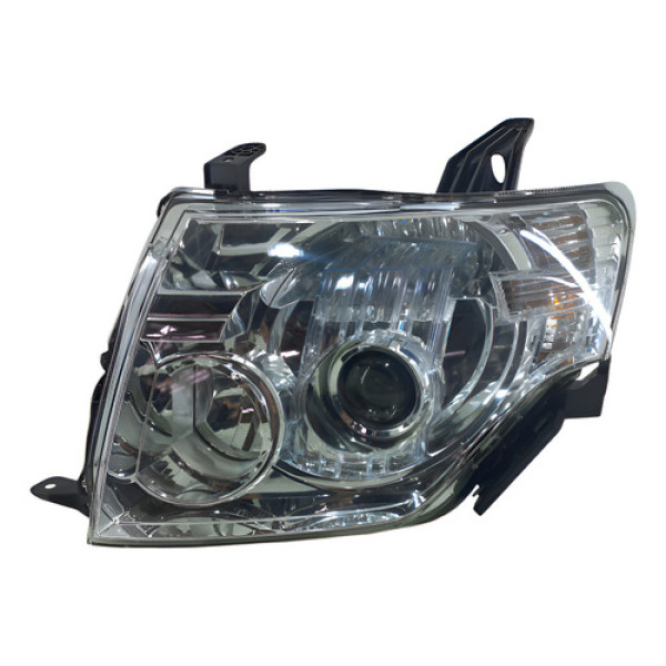Farol Esquerdo Pajero Full 2008 A 2013 Xênon Orig Detalhe