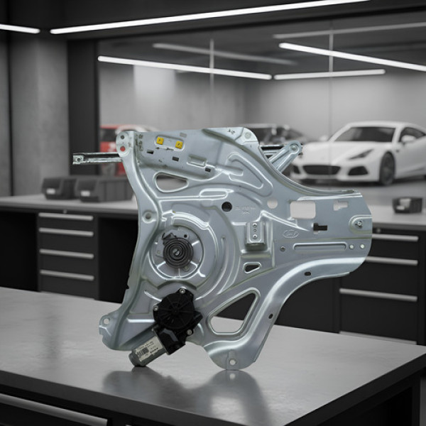 Máquina Vidro Porta Dianteira Direita Ix35 2010 A 2021