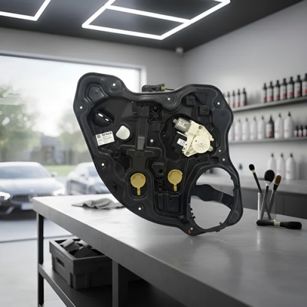 Maquina Vidro Porta Traseira Esquerda Fiat Toro 2017 A 2020