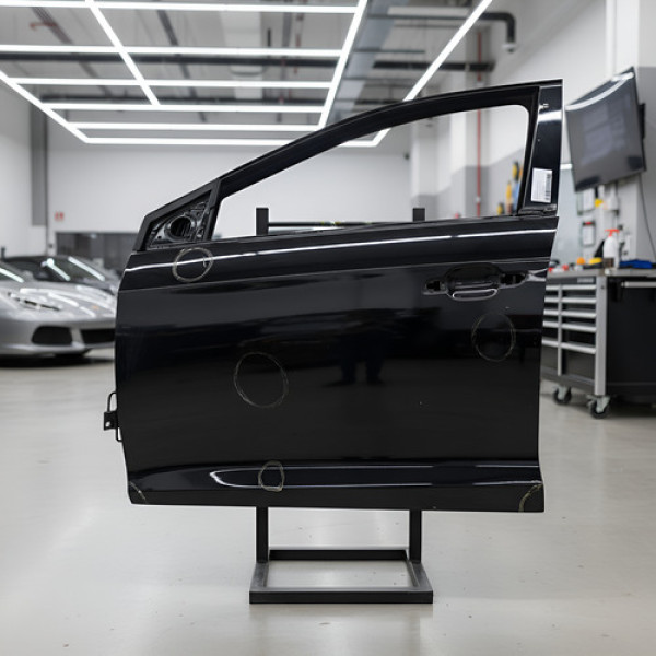 Porta Dianteira Esquerda Chery Celer 2013 A 2018 Dianteira Esquerda Preto