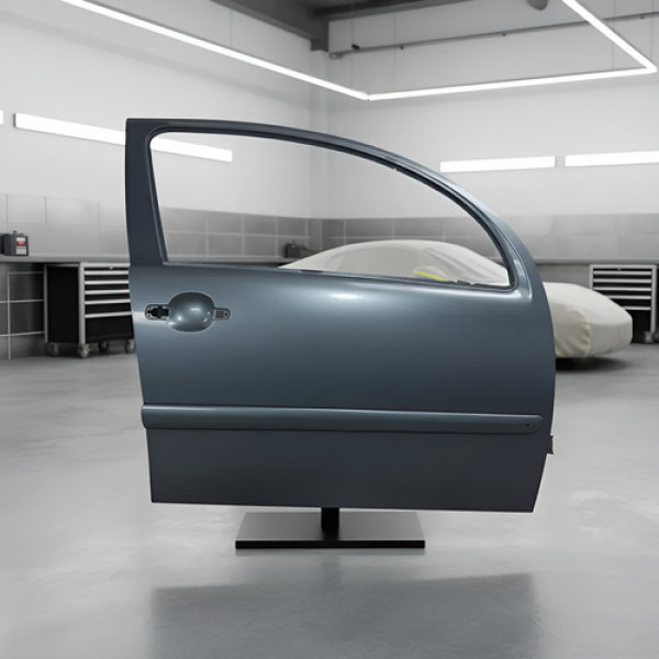 Porta Dianteira Direita Citroen C3 2003 A 2012 Cinza