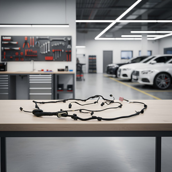 Chicote Esquerdo Tampa Traseira Vw Touareg 2010 A 2018