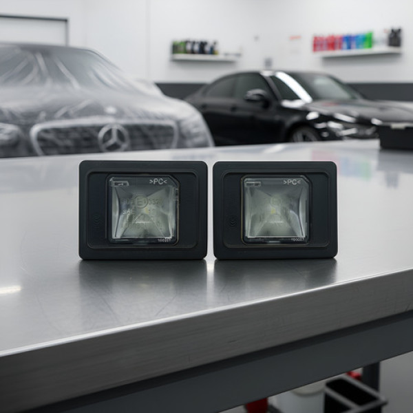 Luz Placa Traseira Led Mercedes Gla200 2013 A 2020