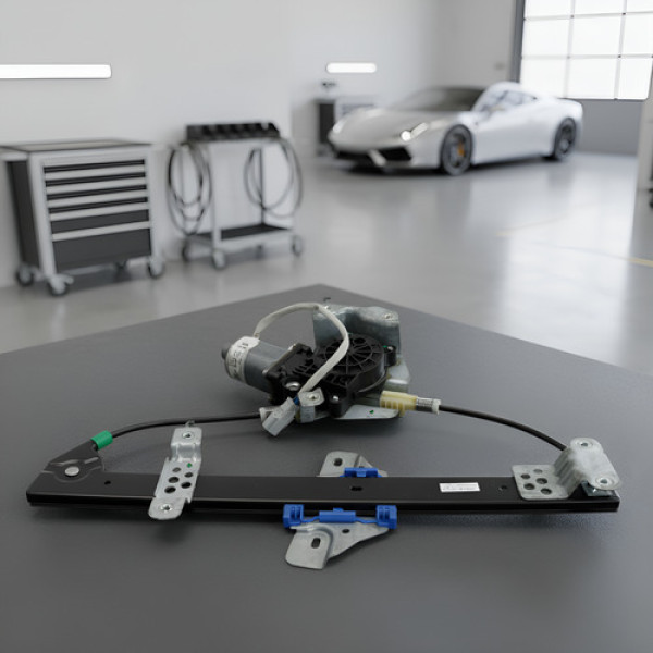 Máquina Vidro Porta Traseira Esquerda Honda Fit 2003 A 2007