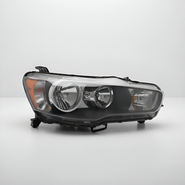 Farol Direito Mitsubishi Lancer 2009 A 2015 Original Detalhe Direito/passageiro