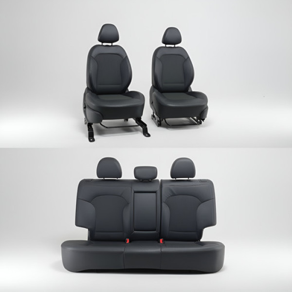 Jogo Banco Hyundai Ix35 2010 A 2016 Preto