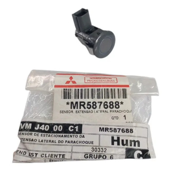 Sensor Estacionamento Lateral Pajero Full 2007 A 20 Original Grafite
