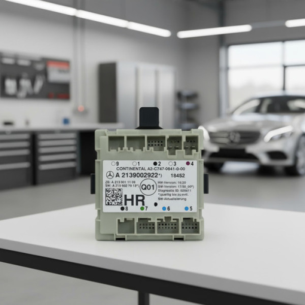 Módulo Porta Traseira Direita Mercedes C180 2015 A 2021