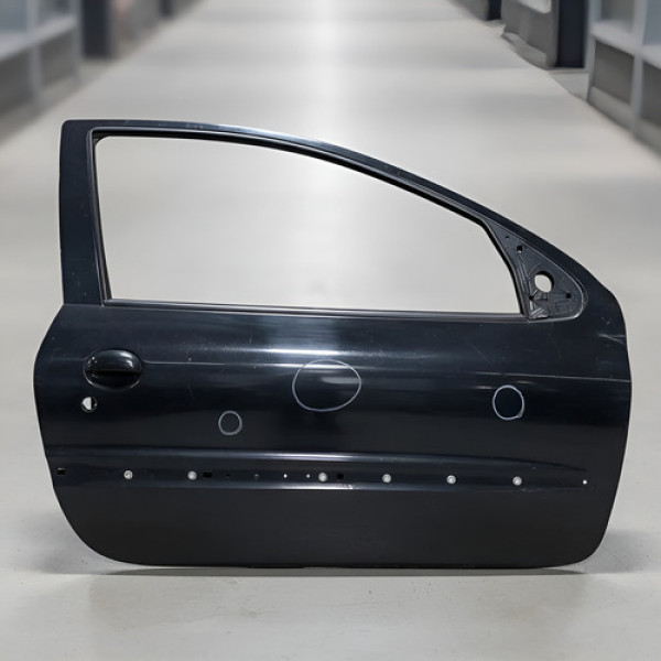 Porta Dianteira Direita Peugeot 207 2008 A 2014 Dianteira Direita Preto